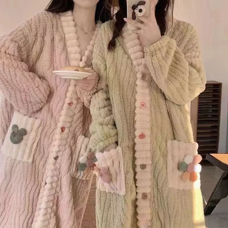 Women's Padded Thickened Warm  - огляд і ціна Bathrobe