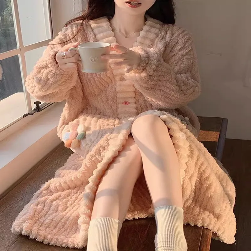 Women's Padded Thickened Warm  - огляд і ціна Bathrobe
