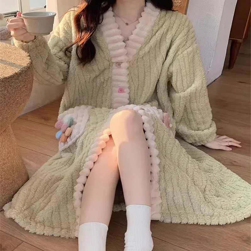 Women's Padded Thickened Warm  - огляд і ціна Bathrobe