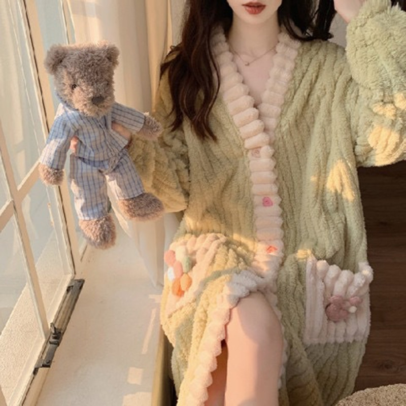 Women's Padded Thickened Warm  - огляд і ціна Bathrobe