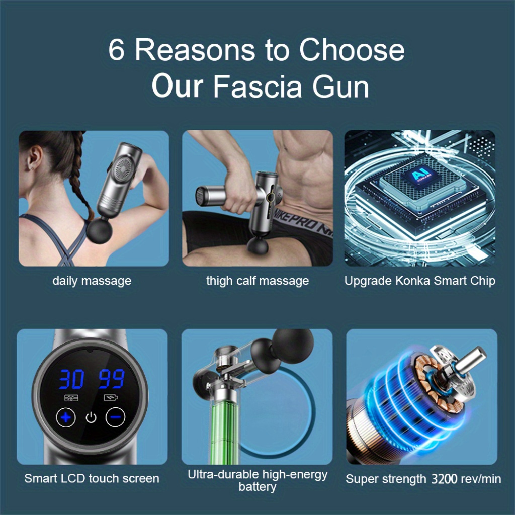 99 Level Massage Gun Fascia De - огляд і ціна Massage Gun