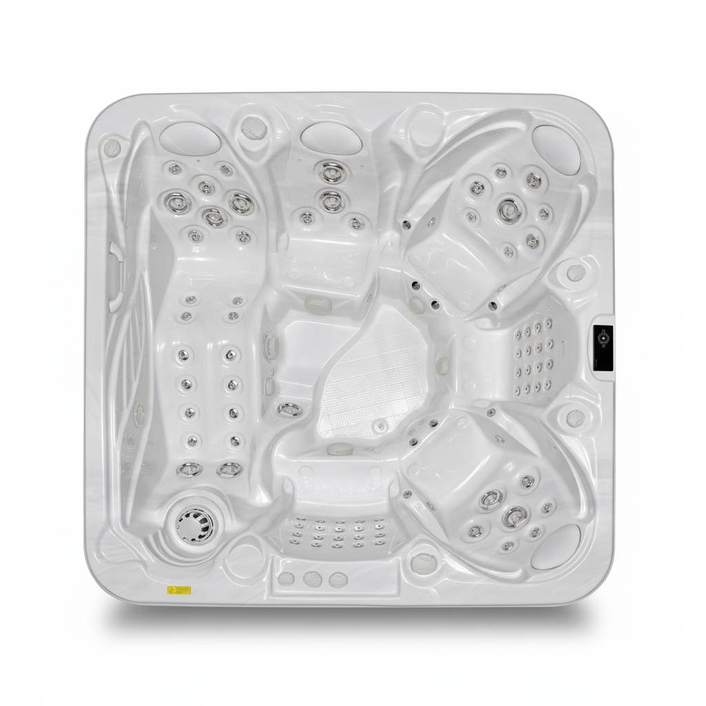Luxury Hot Tub, 6 Person Acryl - огляд і ціна Hot Tub
