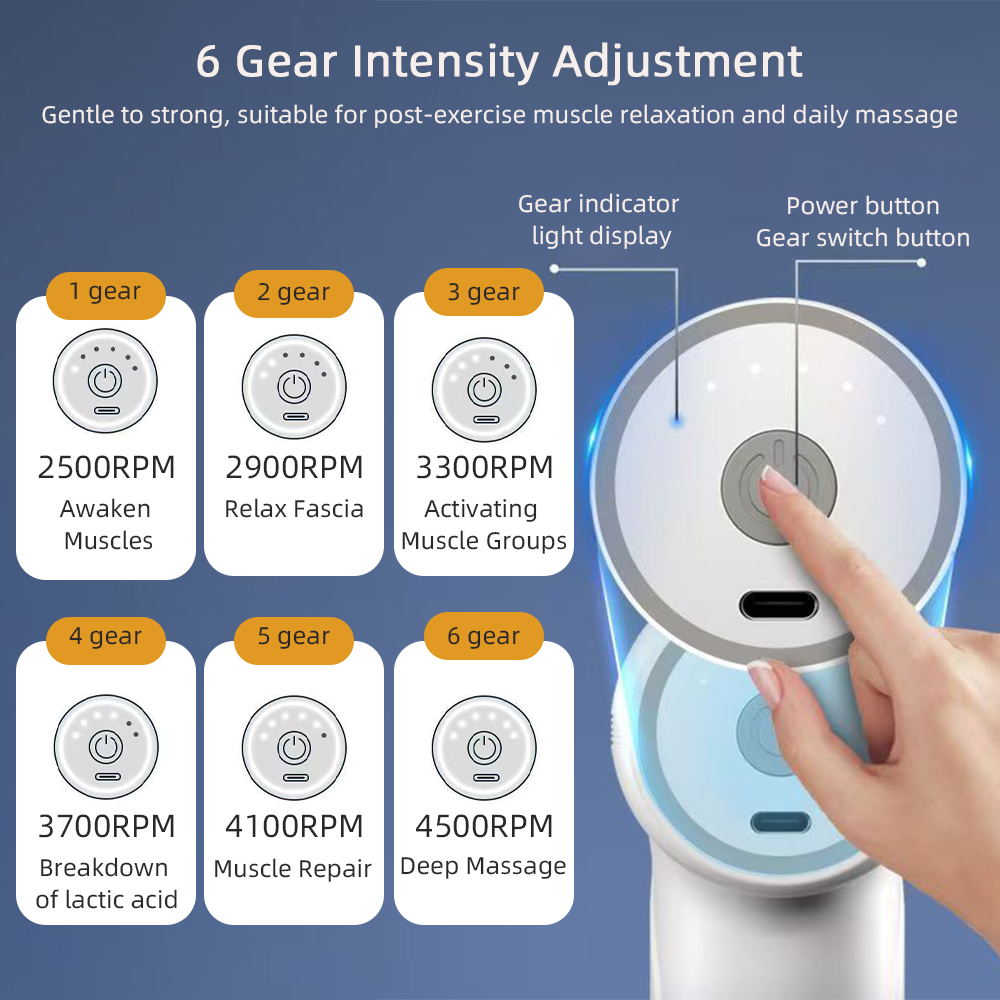 Portable Mini Fascia Massage G - огляд і ціна Massage Gun
