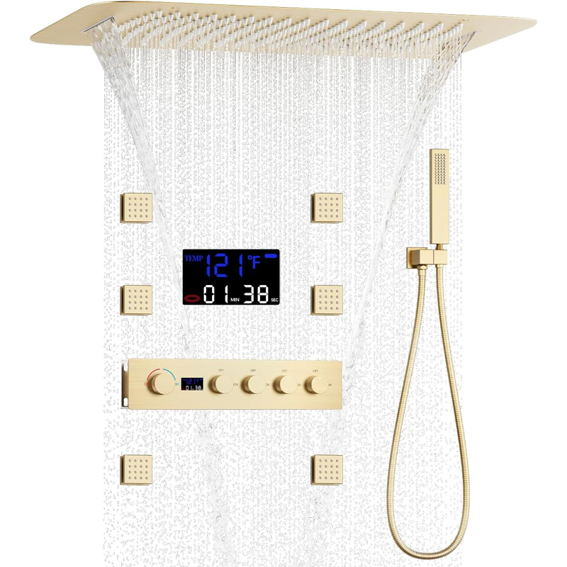Brass Brushed Gold Digital Dis - огляд і ціна Body Brush