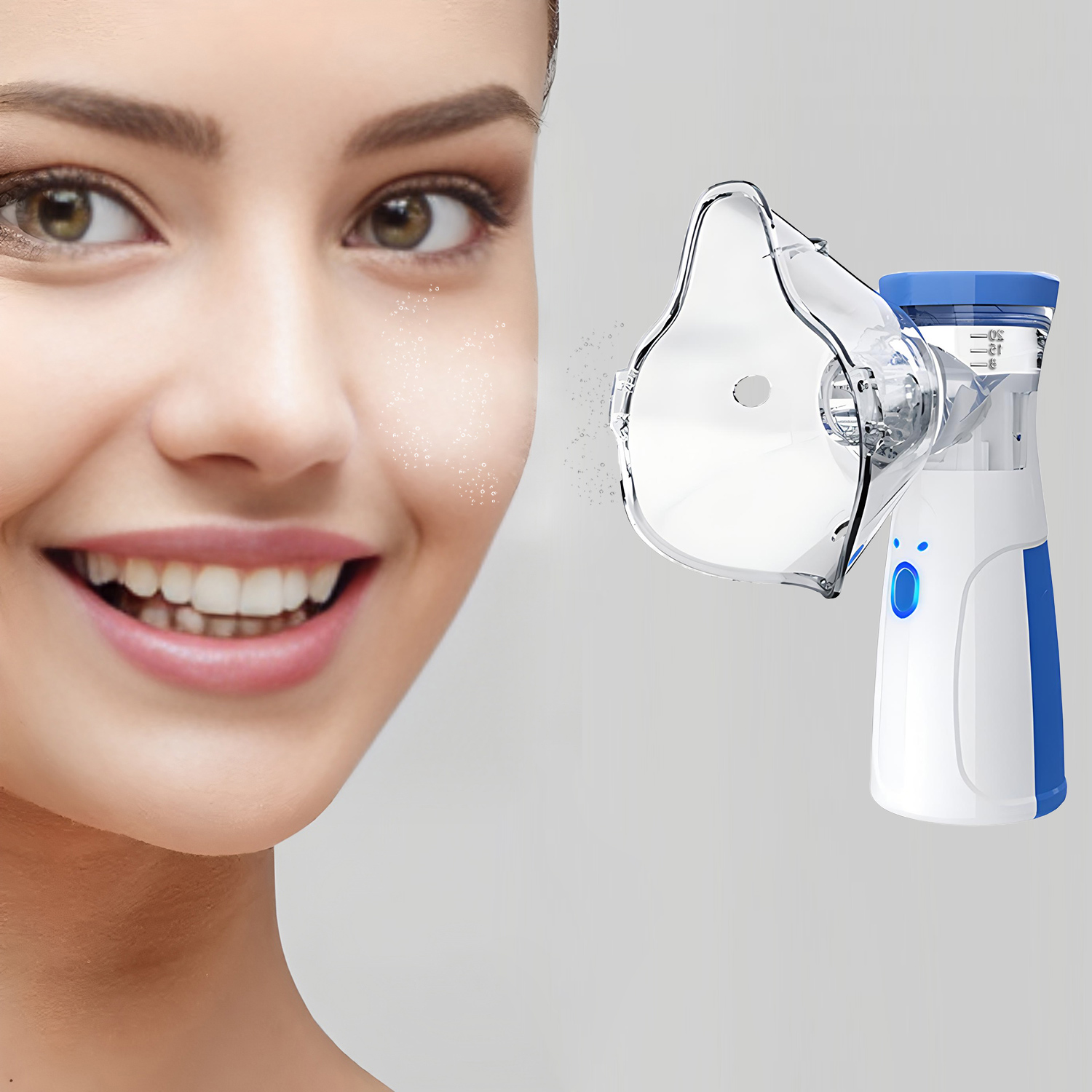 Mini Facial Steamer Silent Mes - огляд і ціна Face Steamer