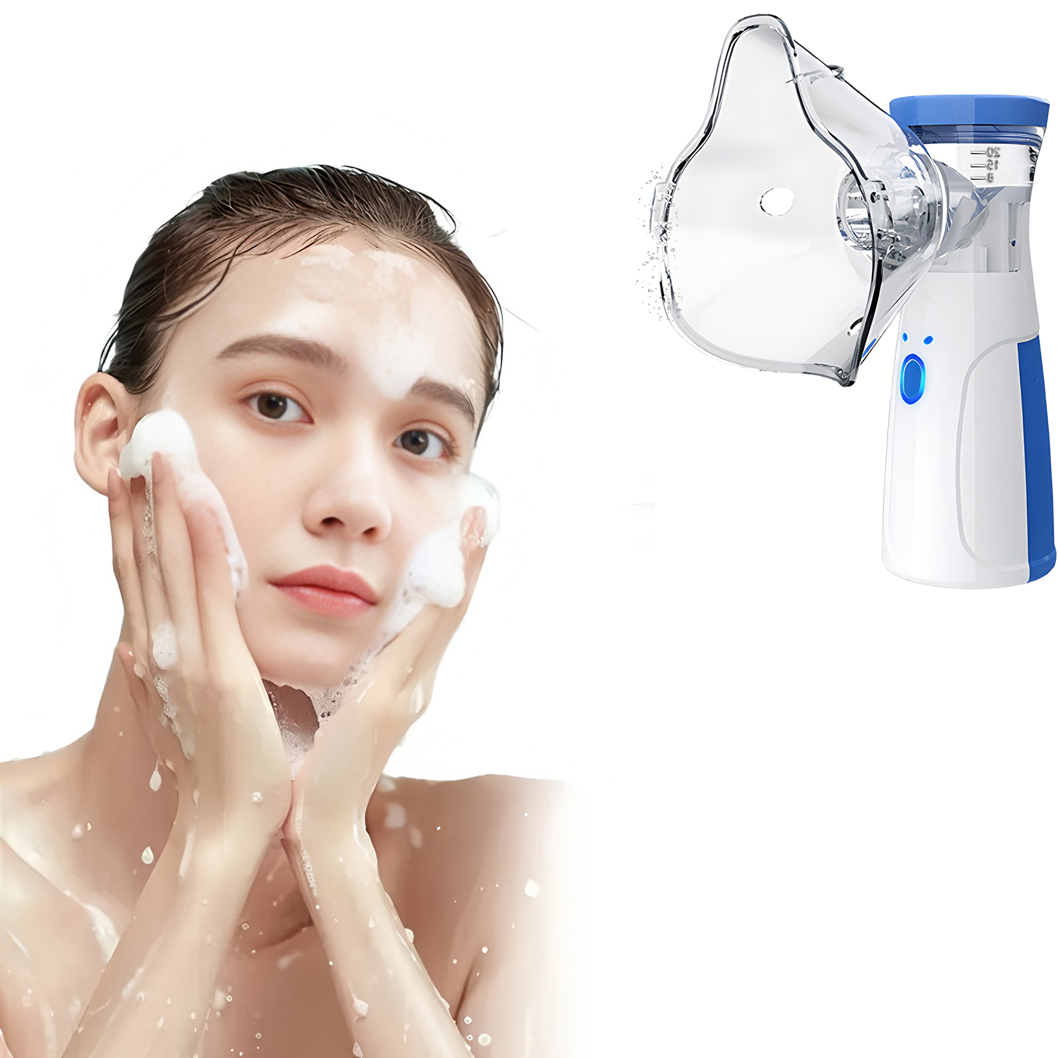 Mini Facial Steamer Silent Mes - огляд і ціна Face Steamer